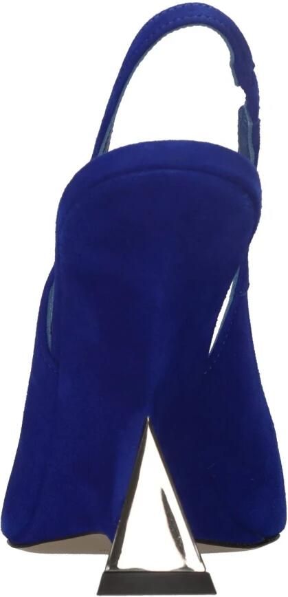 The Attico Cheope 105 Suede Slingback Pomp - Foto 4