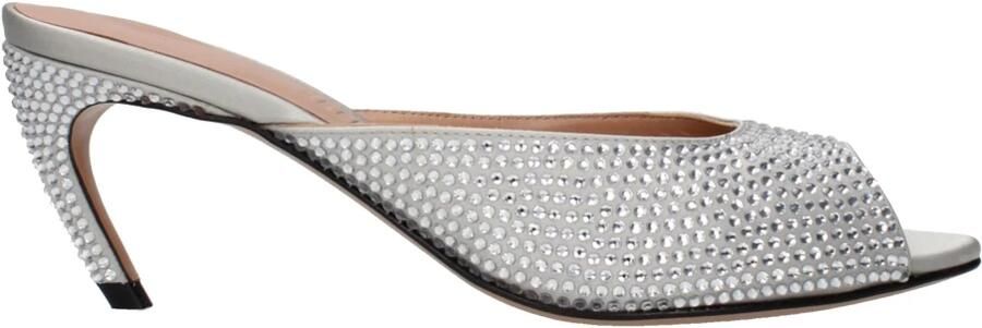 The Attico Sandalen The Sandals Silver in grijs