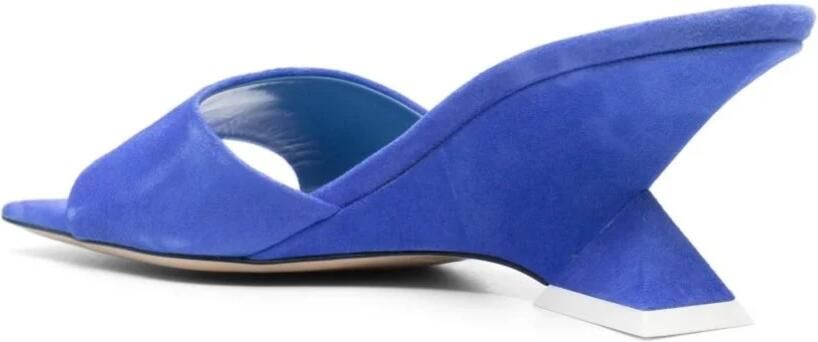 The Attico Hoge hakken cheope mule 60mm blue in blauw - Foto 2