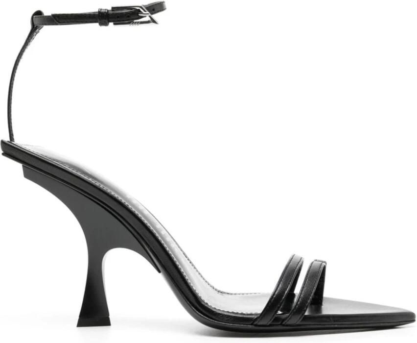 The Attico Sandalen Ester Mismatch 95 Sandals in zwart