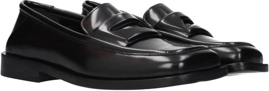 The Attico Zwarte Amanda Loafer Schoenen Black Dames - Foto 5