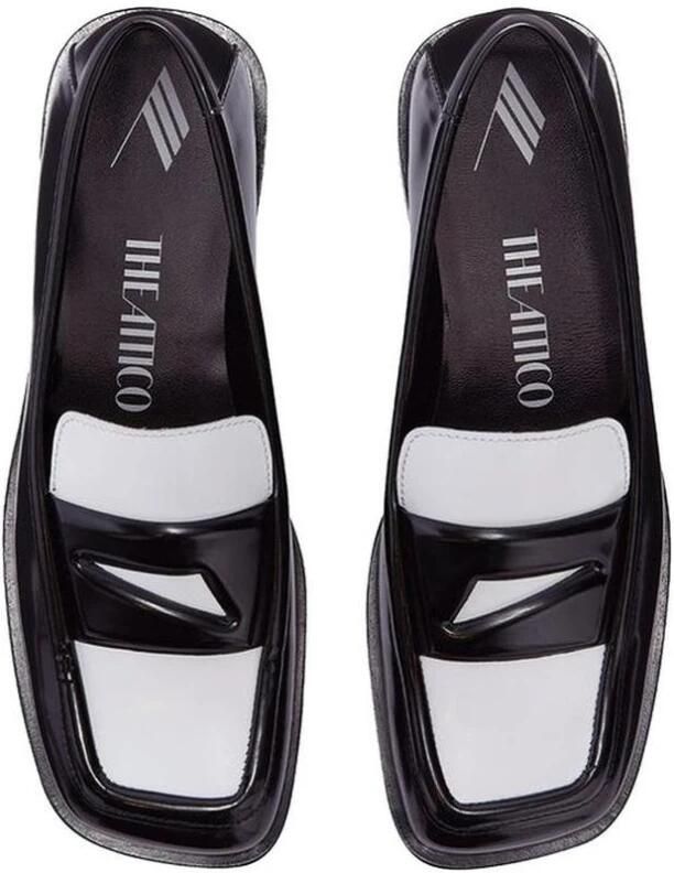 The Attico Leren instaploafers - Foto 2