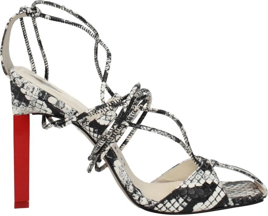 The Attico Sandalen met hoge hak en vetersluiting - Foto 5