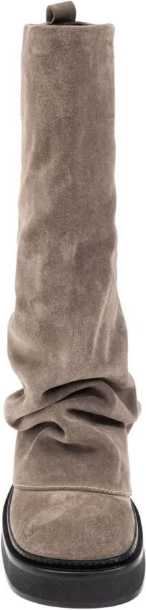 The Attico Boots "Robin" Combat Boots – Taupe in bruin - Foto 4