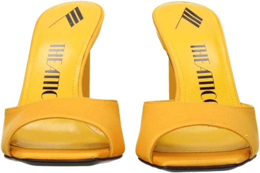 The Attico Satijnen Stiletto Hakken Sandalen - Foto 2