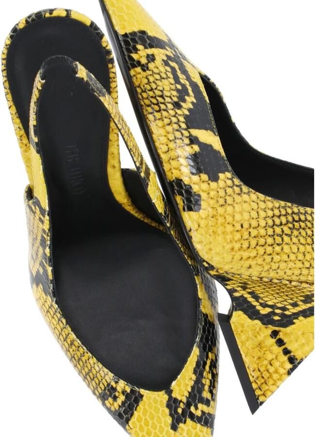 The Attico Snake Print Slingback Pumps - Foto 2