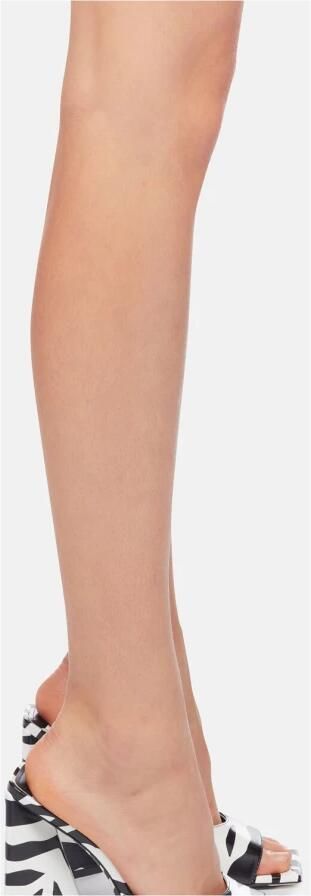 The Attico Devon Zebraprint Sandalen Brown Dames - Foto 4