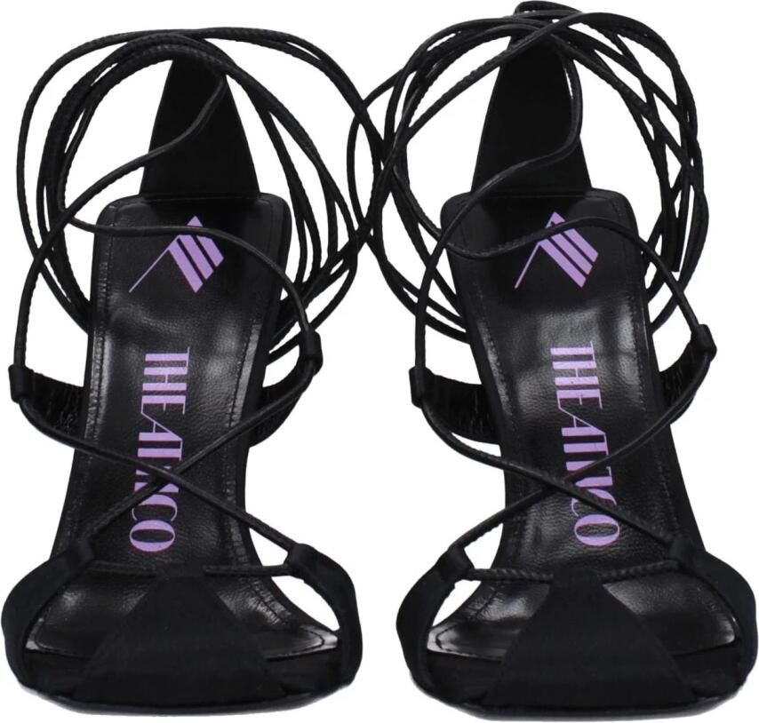 The Attico Adele sandalen met hak Black Dames