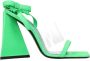 The Attico Transparante Leren Platte Sandalen - Thumbnail 1