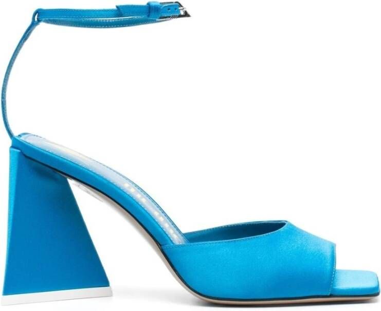 The Attico Turquoise Piper Sandaal Blue Dames