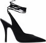 The Attico Verhoog je stijl met zwarte Attico platte schoenen Black Dames - Thumbnail 1