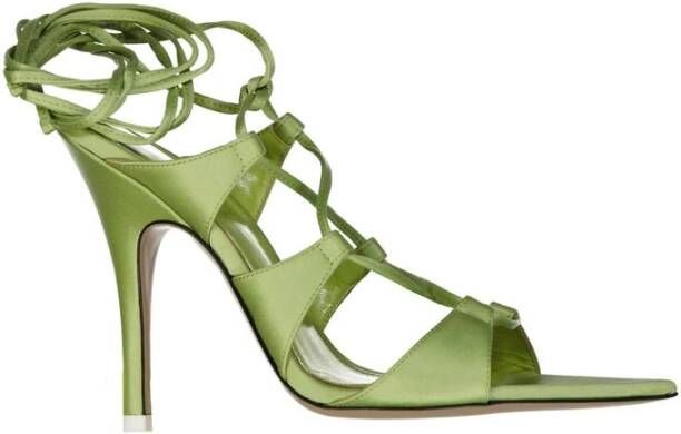 The Attico Veters Stiletto Hak Sandalen voor Evene ten