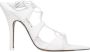 The Attico Witte Leren Stiletto Hakken Sandalen - Thumbnail 1