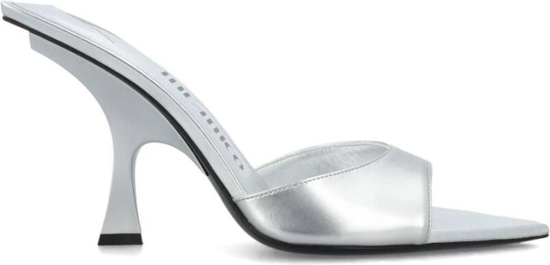 The Attico Zilveren Gesloten Schoenen voor Dames Gray Dames