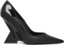 The Attico Zwarte Cheope Pump met Piramidewig - Thumbnail 1