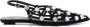 The Attico Zwarte Grid Sandalen met Stud Decoratie Black Dames - Thumbnail 1