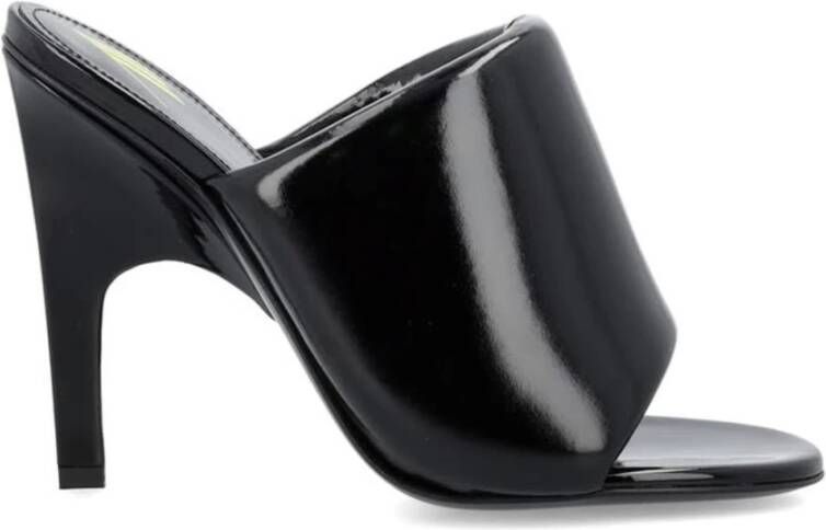 The Attico Heeled Mules Zwart Dames