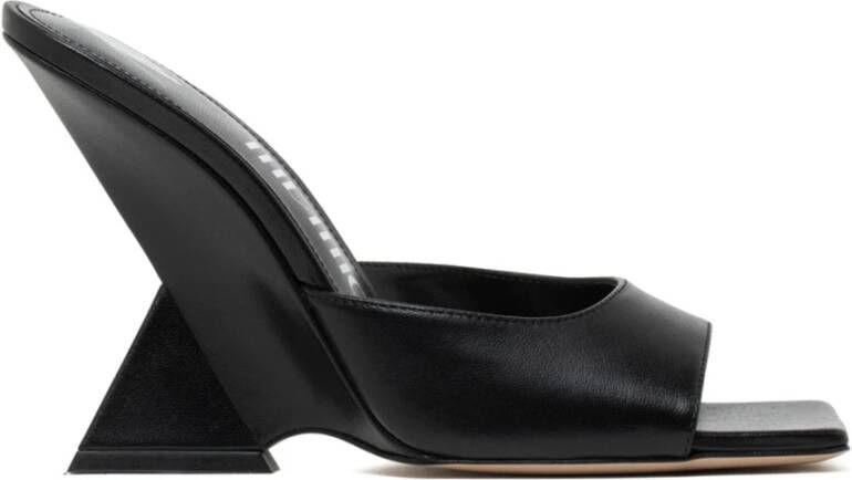 The Attico Zwarte Sandalen voor Dames Black Dames