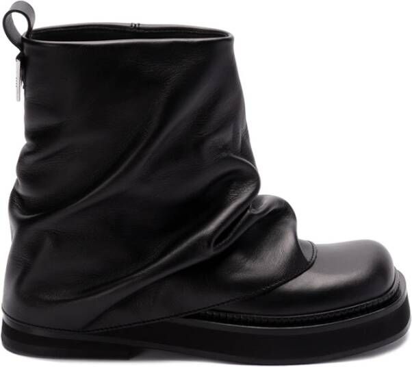 The Attico Zwarte Mini Robin Laarzen Black Dames