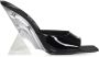 The Attico Zwarte Patentleren Kristal Wig Sandalen Black Dames - Thumbnail 1