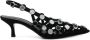 The Attico Hoge hakken Grid Slingback 50Mm in meerkleurig - Thumbnail 1
