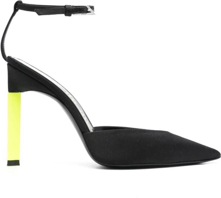 The Attico Zwarte Ss23 Leren Pumps Black Dames