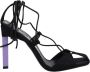 The Attico Adele sandalen met hak Zwart Dames - Thumbnail 6