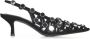 The Attico Hoge hakken grid slingback 50mm divers in meerkleurig - Thumbnail 6