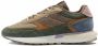 Hoff Sneakers Dames Lage sneakers Damesschoenen Suède Goa Groen combi - Thumbnail 4