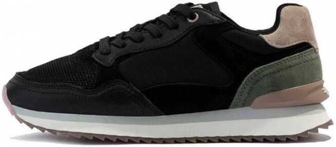 Hoff The Brand Beirut Lage sneakers Leren Sneaker Dames Zwart - Foto 4
