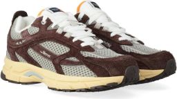 MERCER AMSTERDAM Lage Sneakers The Re-run Americana H Suède Bruin