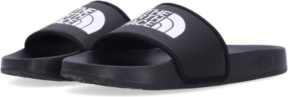 The North Face Mesh Foam Slide Slippers Zwart Wit Black Heren