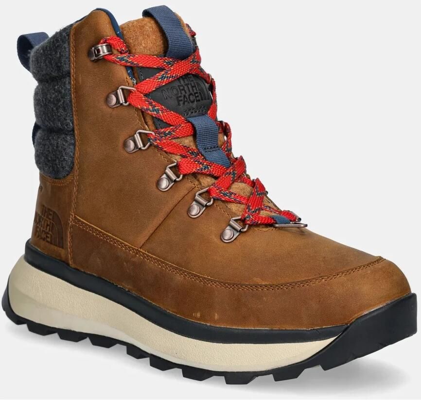 The North Face Heren Winterlaarzen Hoge Beige Sneeuwwandellaarzen met Isolatie Robuuste Zool voor Stabiliteit en Comfort