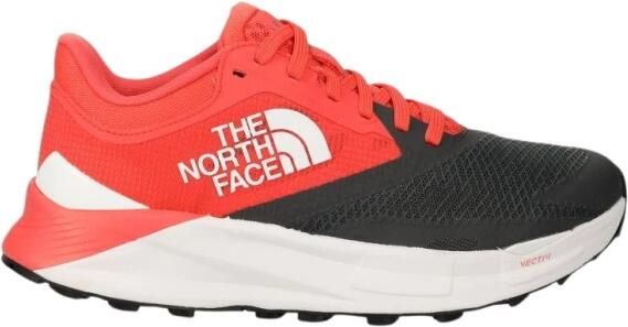 The North Face vectiv enduris hardloopschoenen zwart rood dames