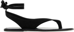 The Row Flat Sandals Zwart Dames