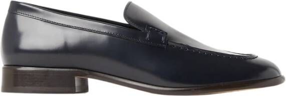 The Row Mensy Leren Loafers Blue Dames