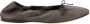 The Row Satin ballerina's met strik en elastische hiel Gray Dames - Thumbnail 9