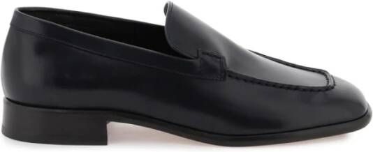 The Row Mensy Leren Loafers Blue Dames