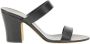 The Row Stijlvolle Leren Blokhak Sandalen - Thumbnail 1