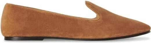 The Row Calfskin Slip-On Loafers
