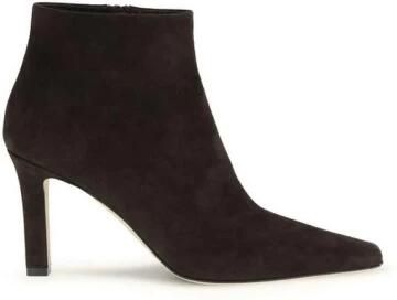 The Row Leren enkellaarsjes van lamsleer