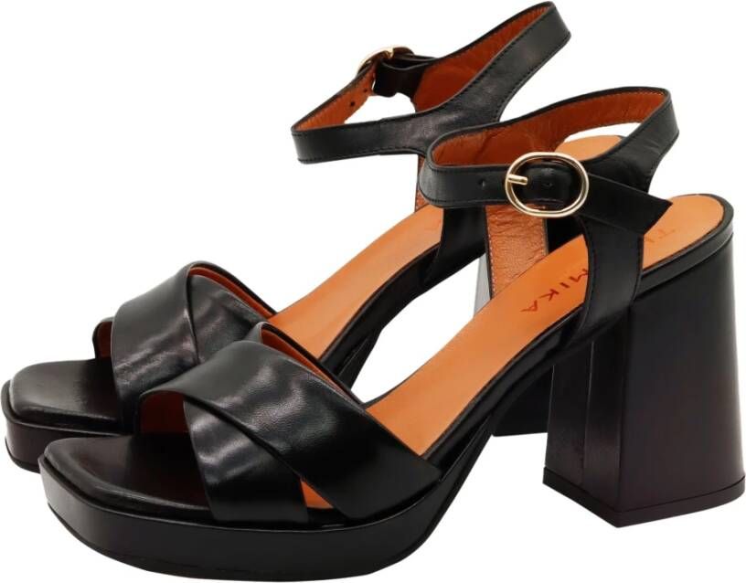 Thea Mika High Heel Sandals Black Dames