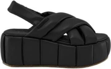 THEMOIRè Flat Sandals Black Dames
