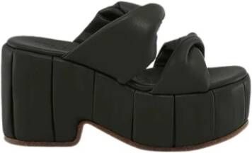 THEMOIRè Heeled Mules Black Dames