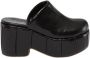 THEMOIRè Heeled Mules Black Dames - Thumbnail 1