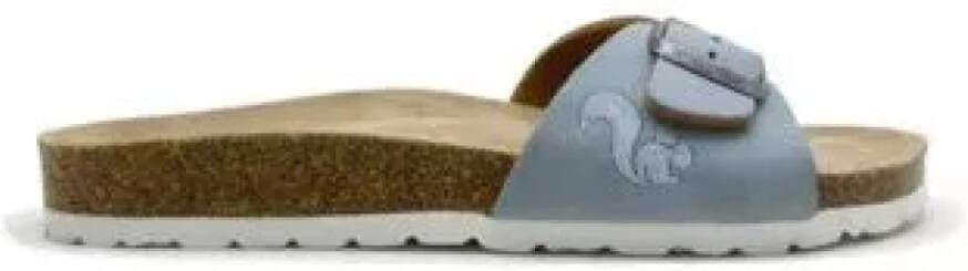 Thies Low-Top Sneakers 1856 Eco Bio Strap Sandal vegan sky blue ( in blauw