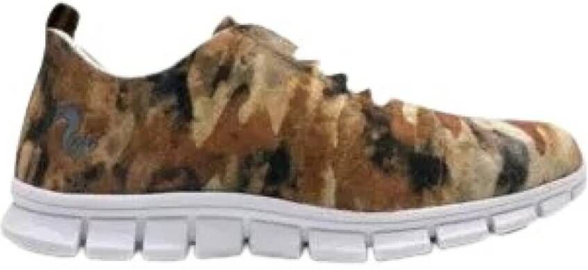 Thies 1856 Camo Brown PET Sneaker