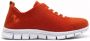 Thies Low-Top Sneakers PET Sneaker orange vegan aus recycelten in rood - Thumbnail 1