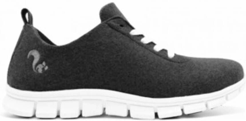 Thies Low-Top Sneakers PET Sneaker black vegan aus recycelten F in zwart