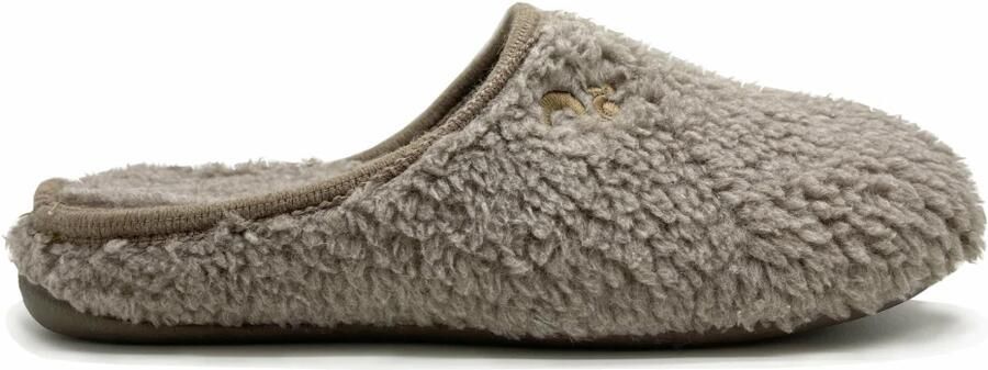 Thies Pantoffels Bio-Teddy in behaaglijk zachte look